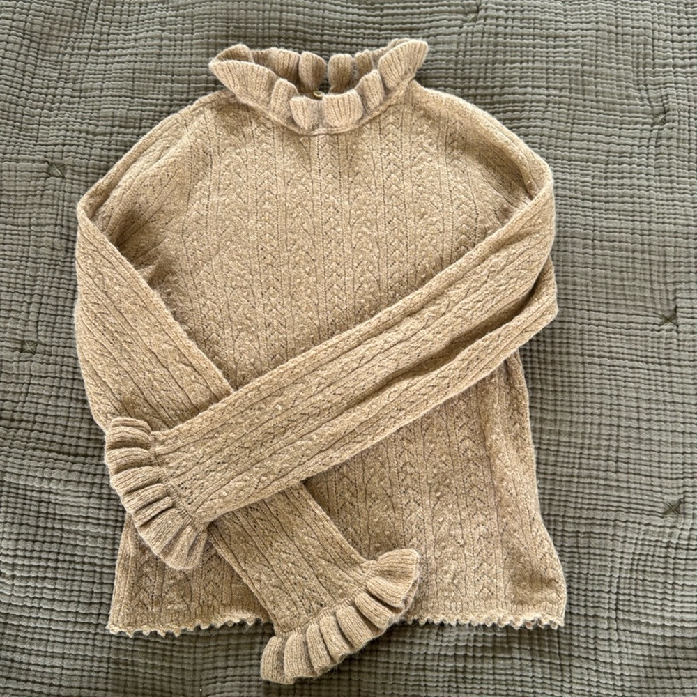 Doen baby alpaca and wool sweater